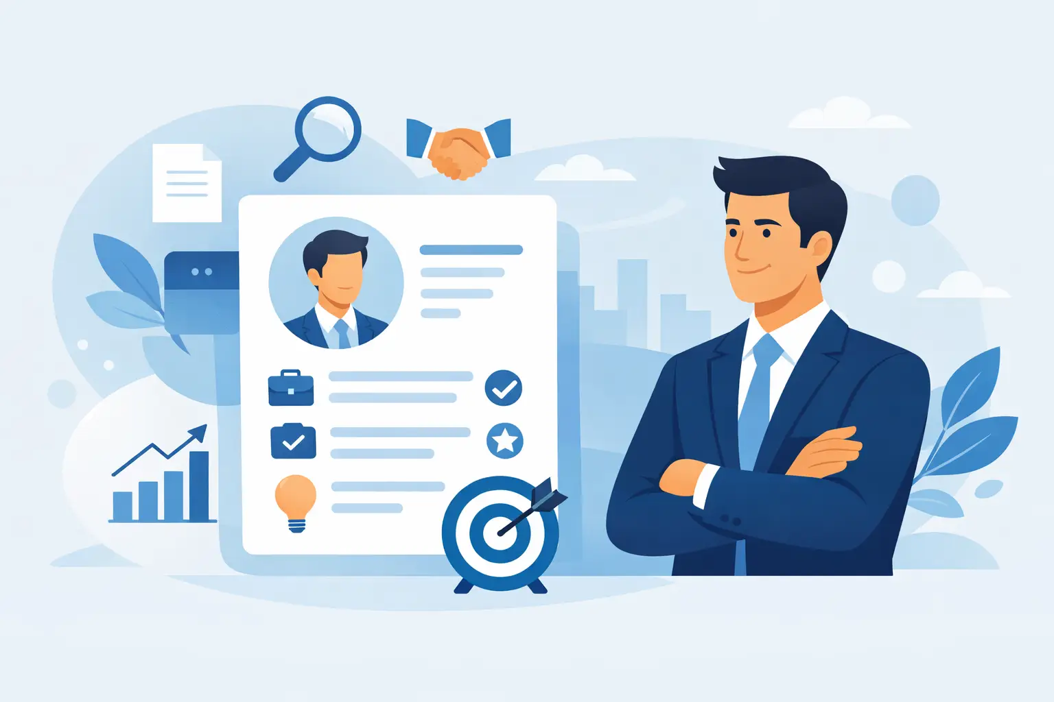 Ejemplo de perfil profesional que sí funciona