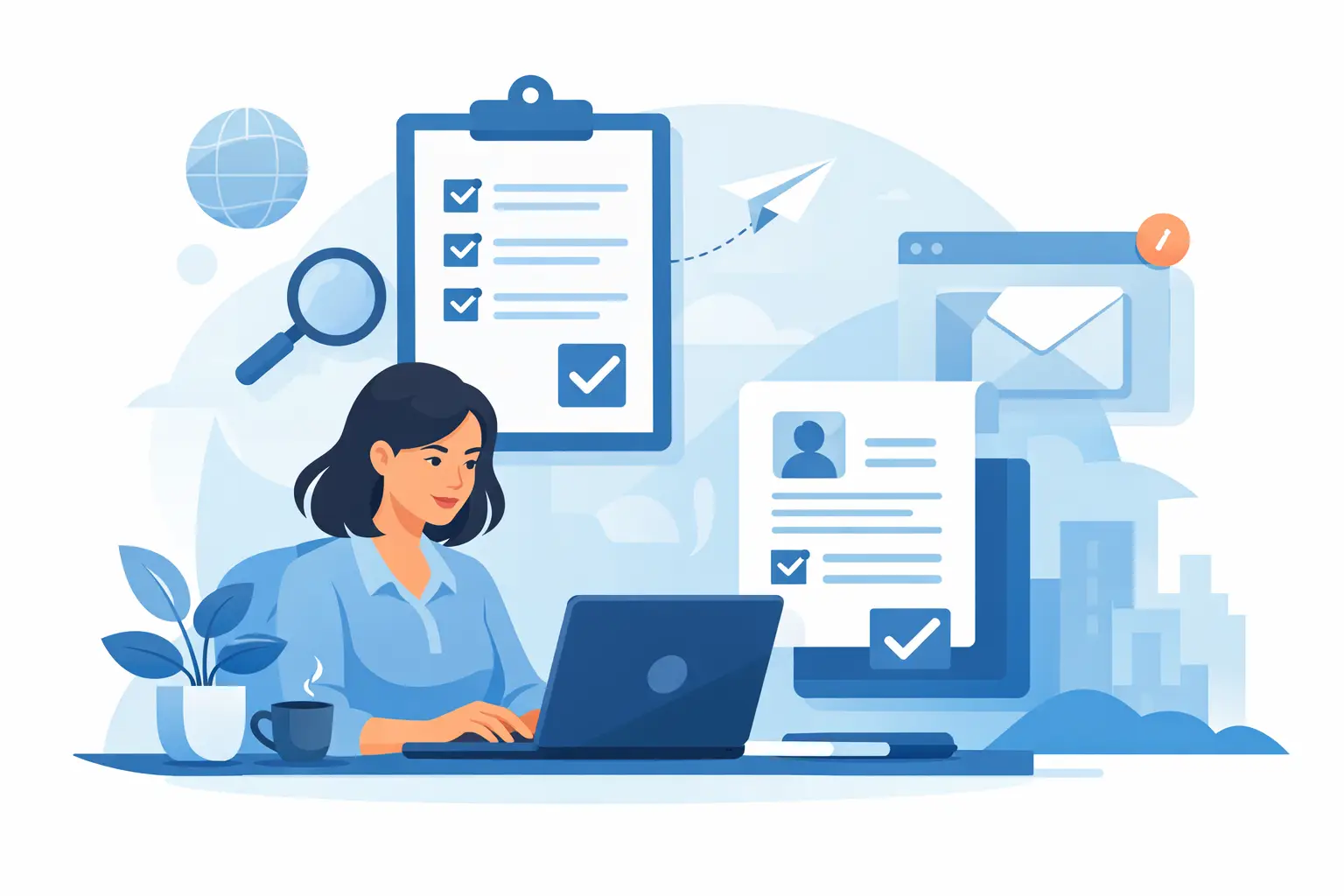 Cómo completar una postulación online bien