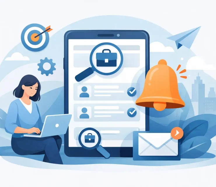 Cómo usar alertas de empleo personalizadas