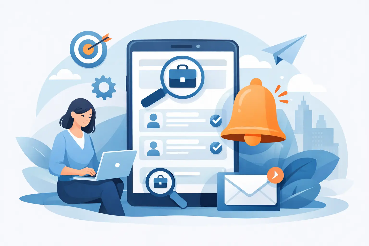 Cómo usar alertas de empleo personalizadas